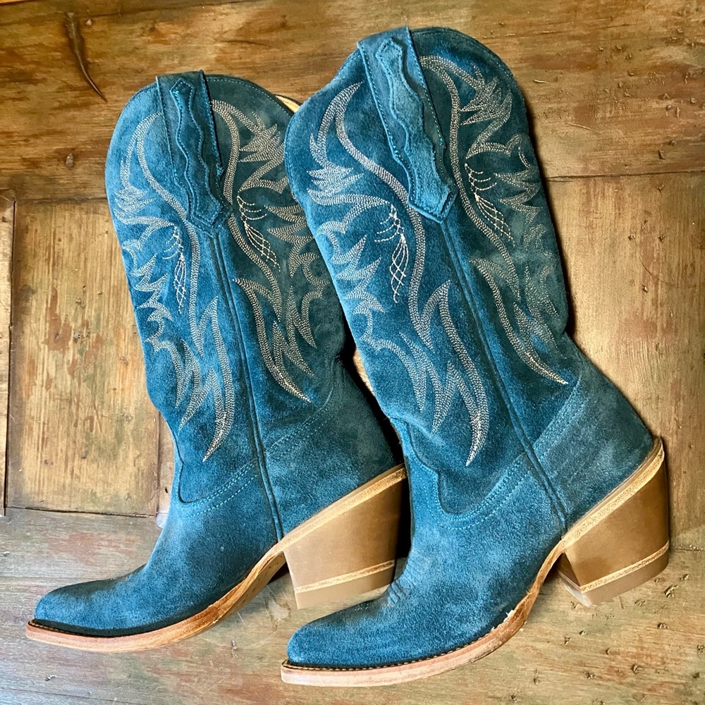 Idyllwind Dark Turquoise Western Boots Sz 7